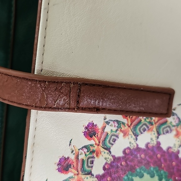 DESIGUAL | Liberty Tropics Hummingbird Leather Tote - Picture 12 of 16